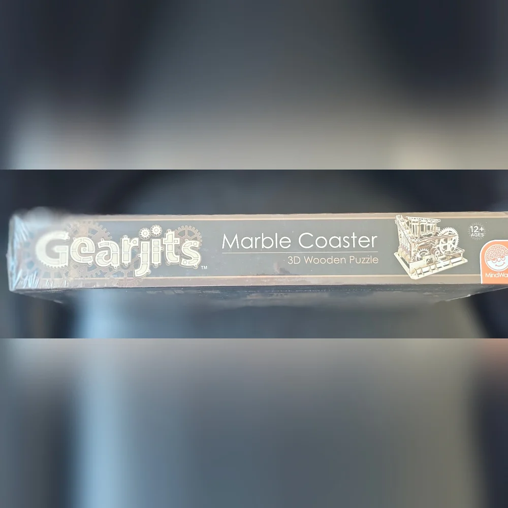 Gearjits Marble Coaster 3D Wooden Puzzle - Gearjits Marble Coaster